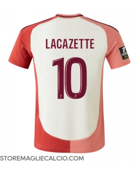 Olympique Lyonnais Alexandre Lacazette #10 Maglia Gara Terza Repliche 2024-25 Maniche Corte